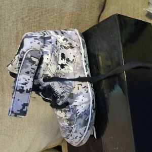 Digital Camo High-Top Sneakers